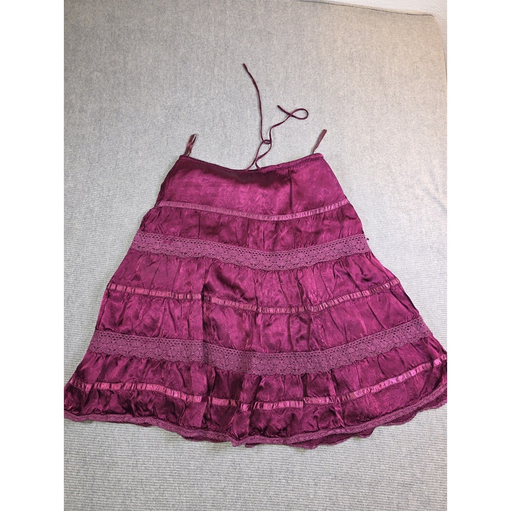 Younique MultiFunktion Rayon Layered Lace Whimsy Goth Grunge Skater Skirt Size L